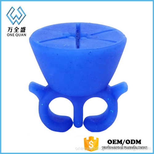 newest hot sale wearable nail polish holder,silicone nail polish holder on Amazon ebay
